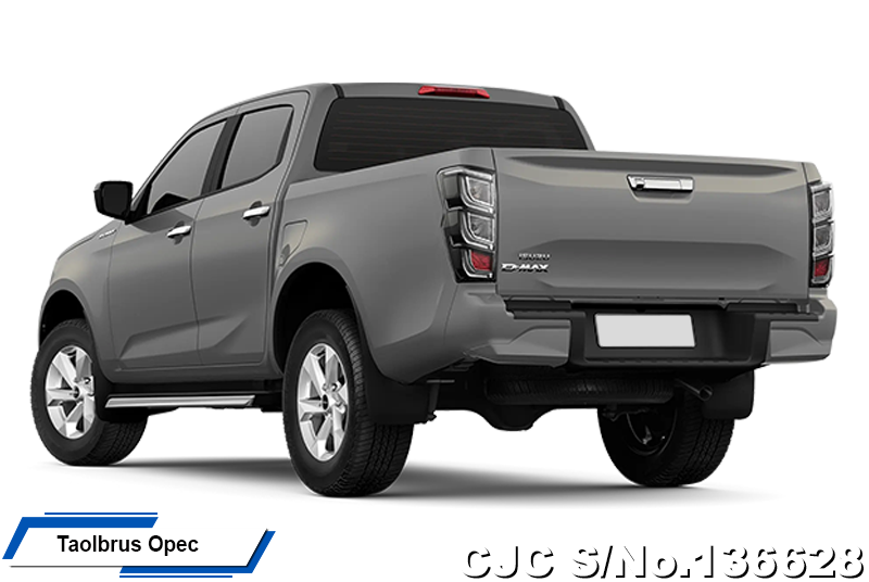 Isuzu D-Max in Dolomite White Pearl for Sale Image 3