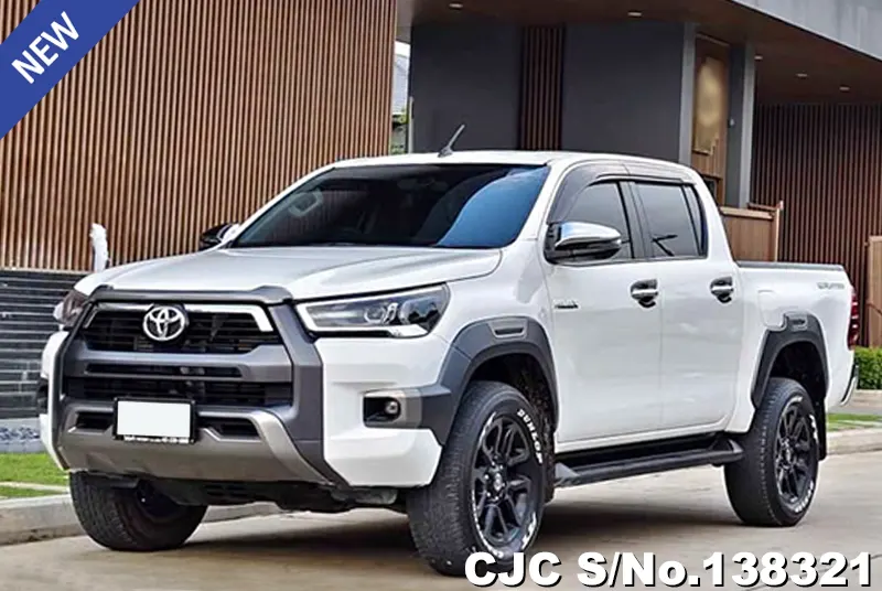 Toyota Hilux in White for Sale Image 1