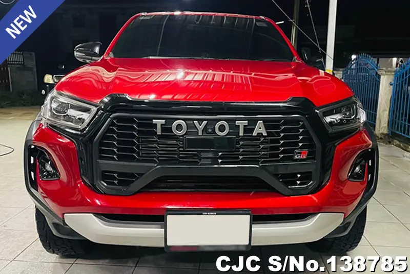 Toyota Hilux in Red for Sale Image 4